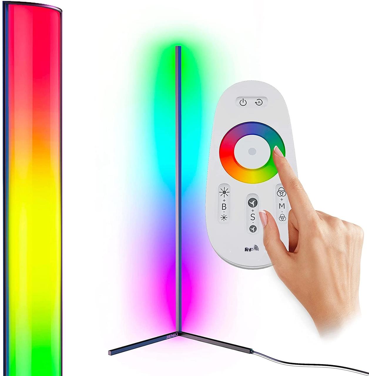 

Напольный угловой RGB торшер Led с режимами 140 см