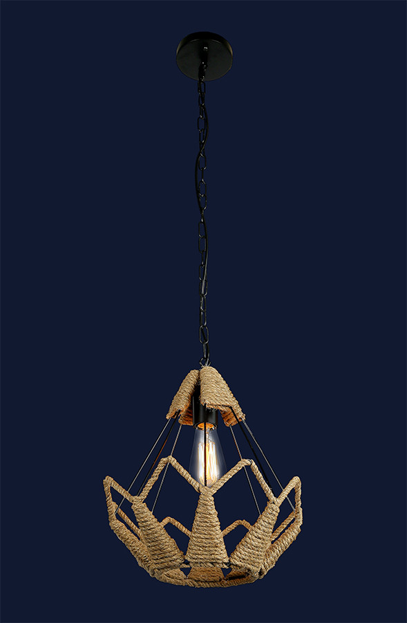 

Люстра подвесная Levistella 756PR3365-1 100х33 см бежевая