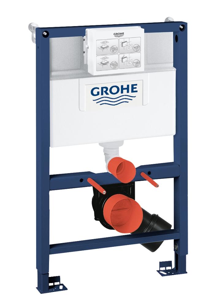 

Комплект для унитаза 2-in-1 Grohe монтажная высота 0.82 м (38948000)