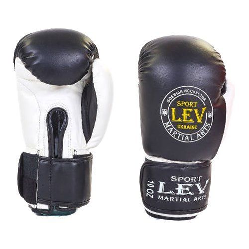 

Перчатки боксерские LV-4281 Lev Sport 12oz Черно-белый (37423006)
