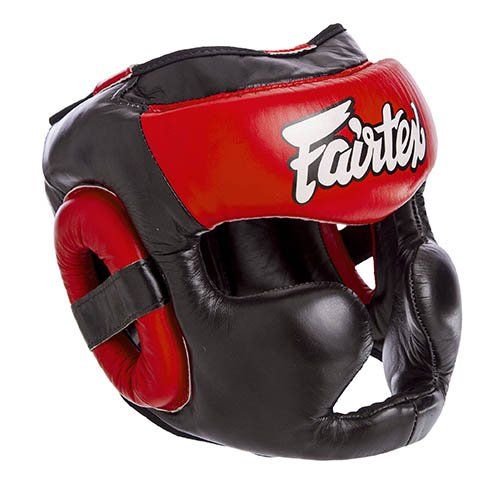 

Шлем боксерский с полной защитой HG13-Laces Fairtex L Красный (37475023)