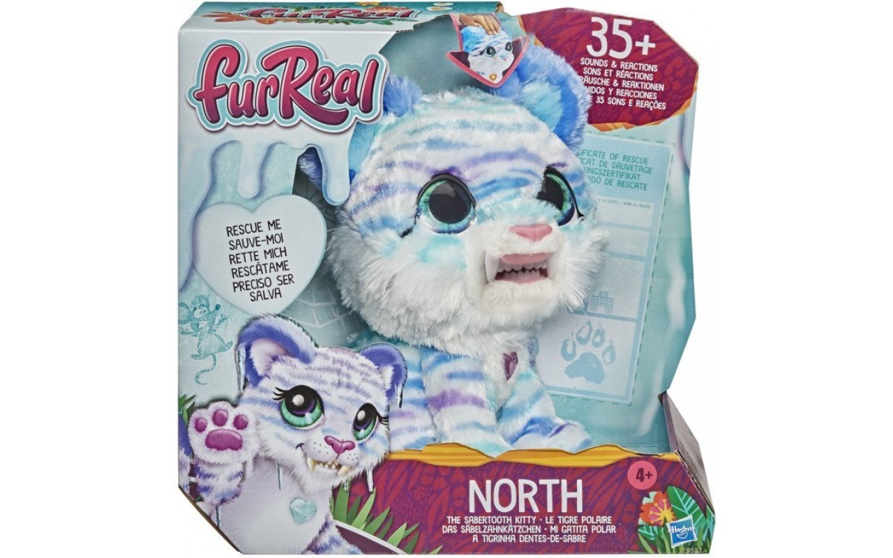 

Интерактивная игрушка Hasbro Furreal Friends Саблезубый кот (E9587)