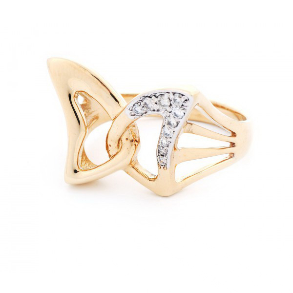 

Золотое кольцо с бриллиантом "Леони" Y 3388 размер 17