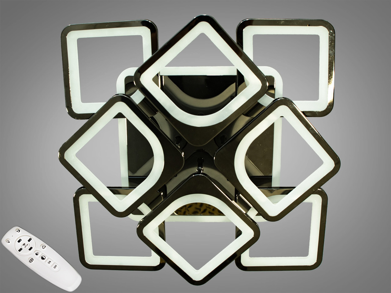 

LED-люстра с диммером и RGB подсветкой, 145W 8060