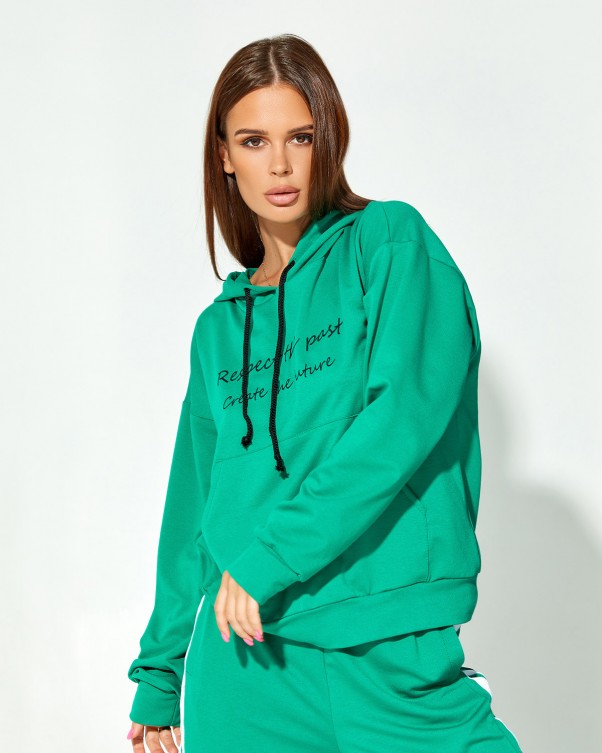 

Толстовка ISSA PLUS 12144 XL зеленая