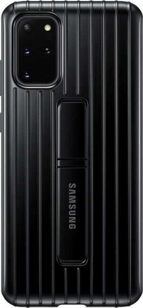 

Противоударный защитный чехол бампер накладка с подставкой Samsung Protective Standing Cover для Samsung Galaxy S20 Plus (G985) Black (EF-RG985CBEGRU)
