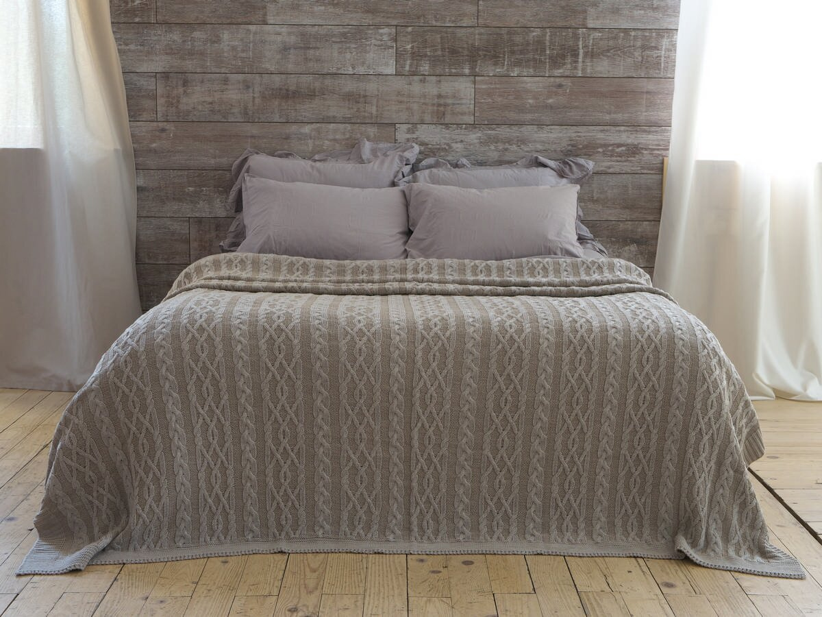 

Покрывало Betires Dolce Beige 220x240 см турция, хлопок, акрил