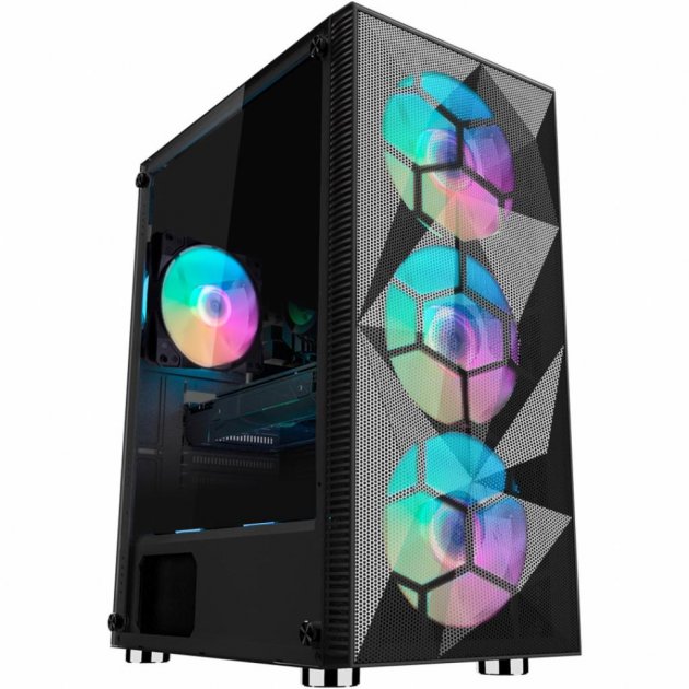 

Корпус 1stPlayer X7-3G6P-1G6 Black без БП (X7-3G6P-1G6)