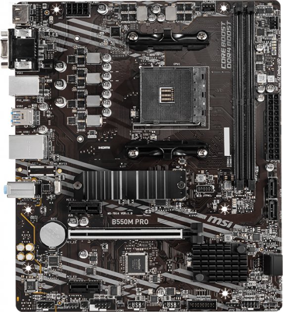 

Материнская плата MSI B550M PRO (601-7D14-020)