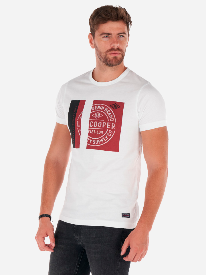 

Футболка Lee Cooper 10196186-13  White, Футболка Lee Cooper 10196186-13 S White