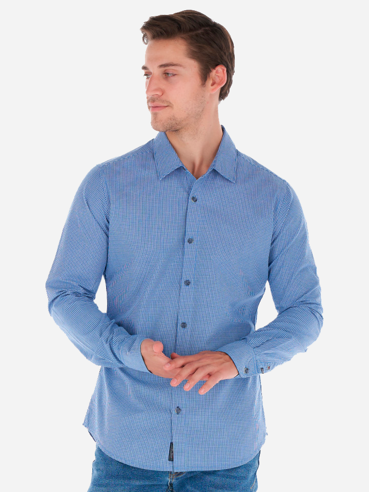 

Рубашка Lee Cooper 10295695-60262 XL Federal Blue