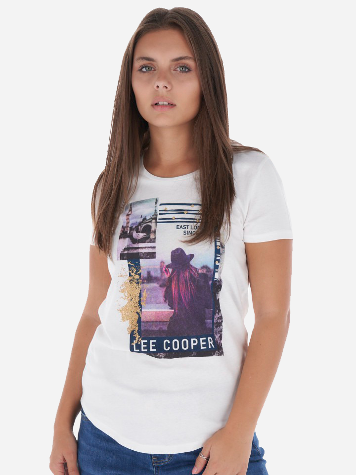 

Футболка Lee Cooper 20195811-679  Off White, Футболка Lee Cooper 20195811-679 XS Off White