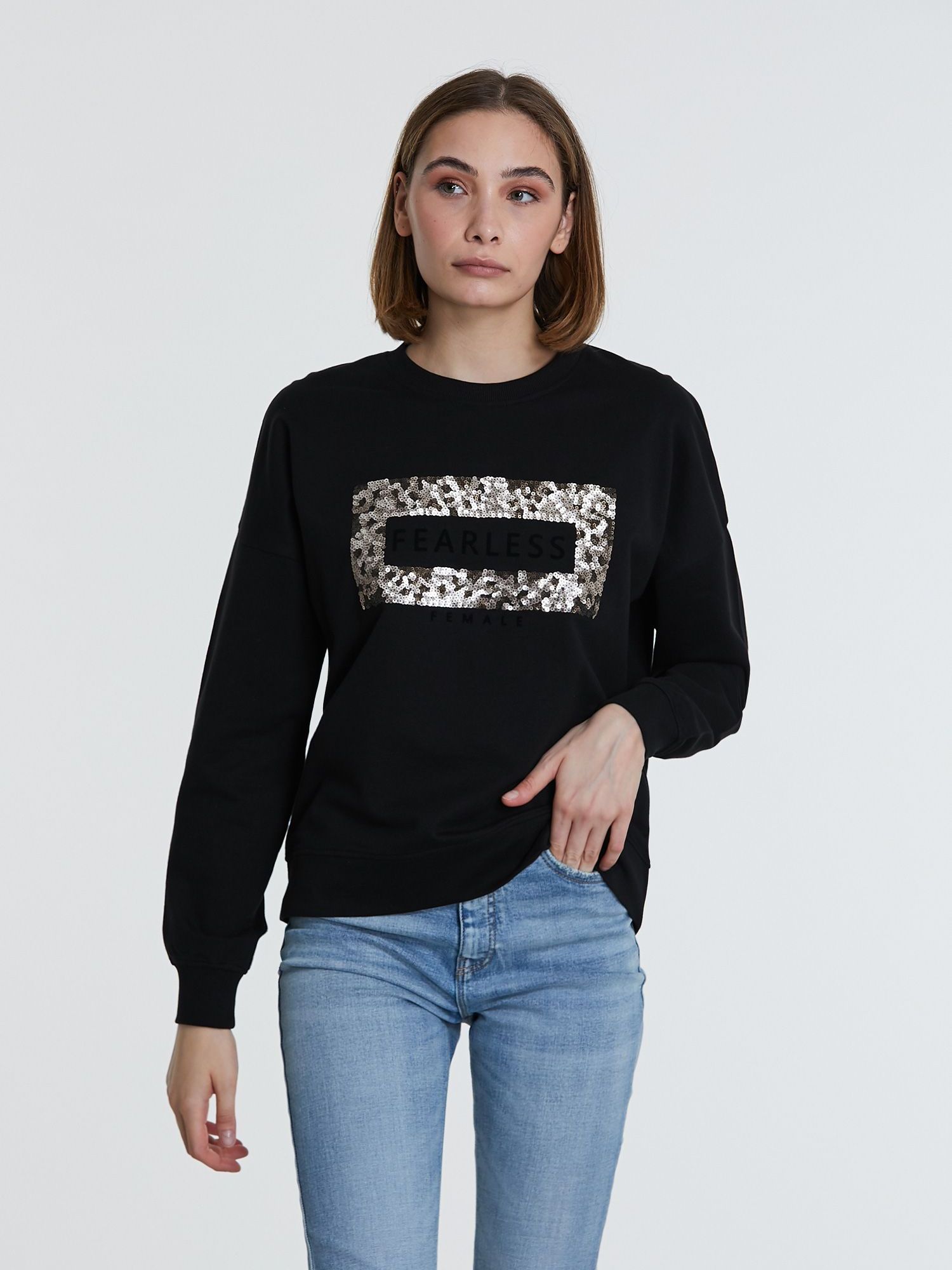 

Свитшот Piazza Italia 45332-3 S Black
