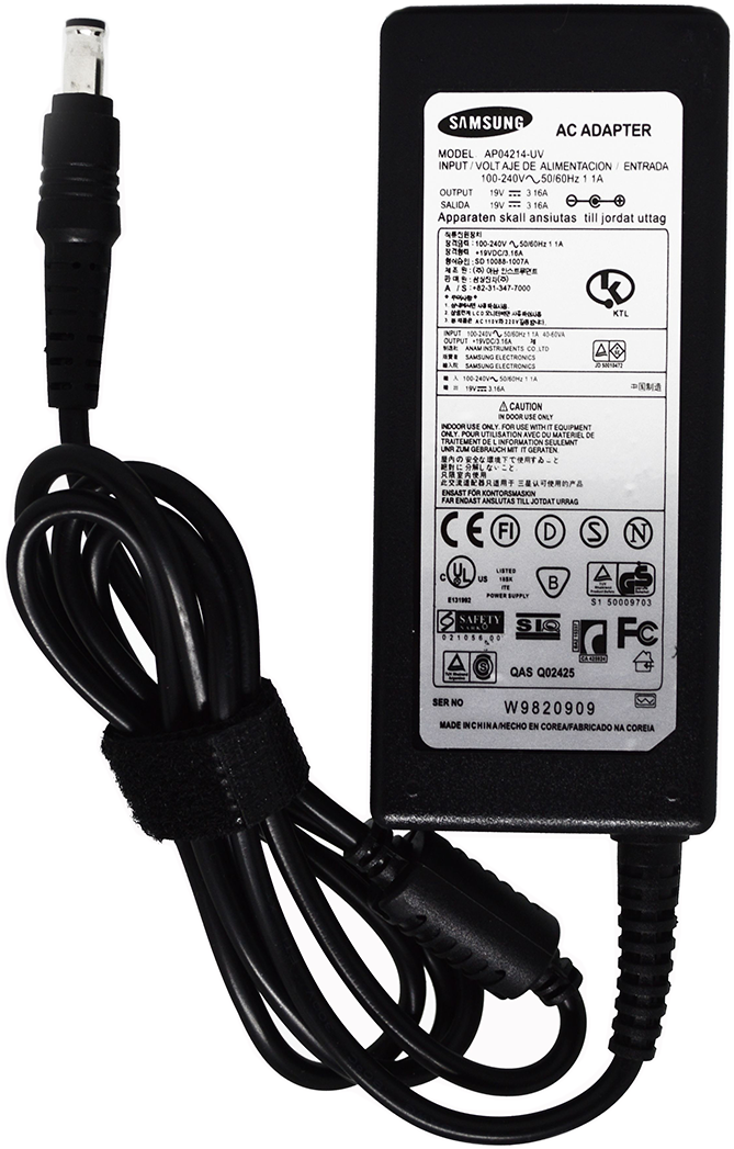 

Блок живлення для ноутбука Samsung (19V 3.16A 60W) Drobak