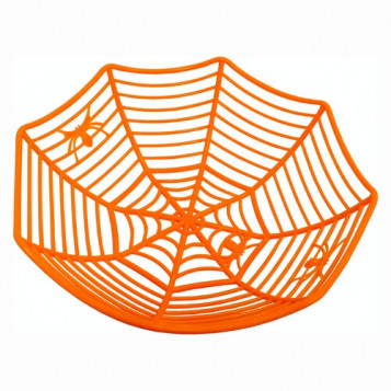 

Корзина Паутина оранжевая Halloween 18-325-OR (NAT04905)