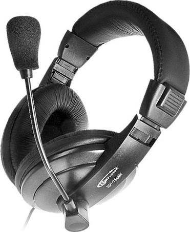 

Компьютерная гарнитура Gemix HP-750MV Black