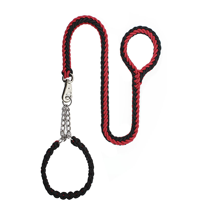 

Ошейник с поводком для собак Taotaopets 152217 Black+Red контроллер 135*3 см