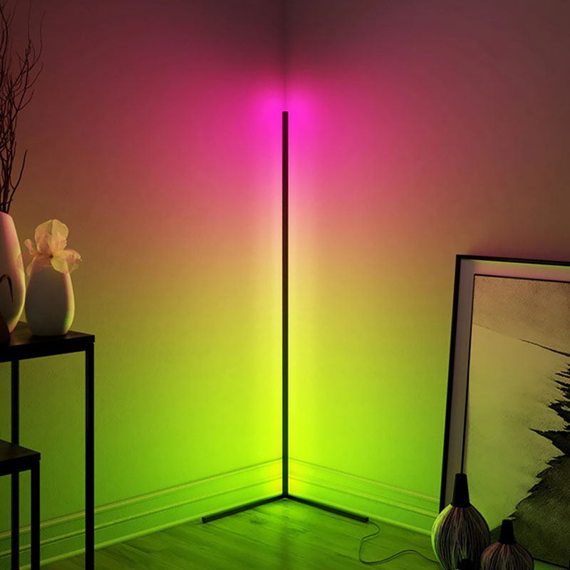 

Торшер Lesko YL6001 RGB+APP напольный угловой с подсветкой светильник