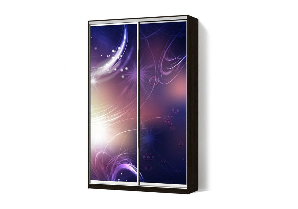 

Шкаф-купе Luxe 2 двери ФМП/ФМП рисунок Ab092 CLS - III 150 x 240 x 60 см