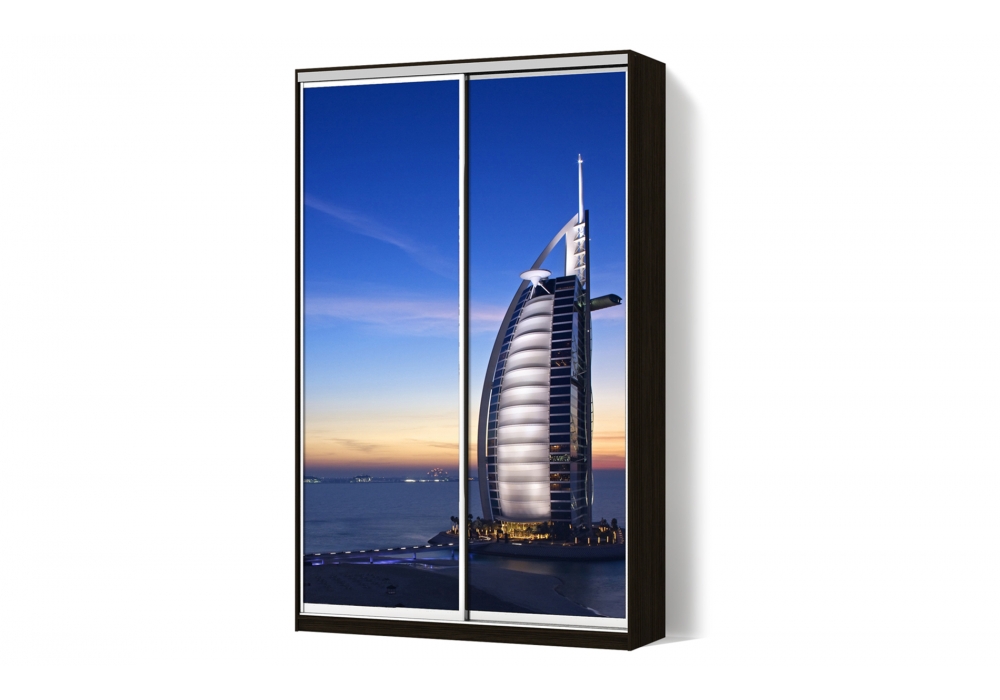 

Шкаф-купе Luxe 2 двери ФМП/ФМП рисунок Ar372 CLS - I 180 x 240 x 60 см