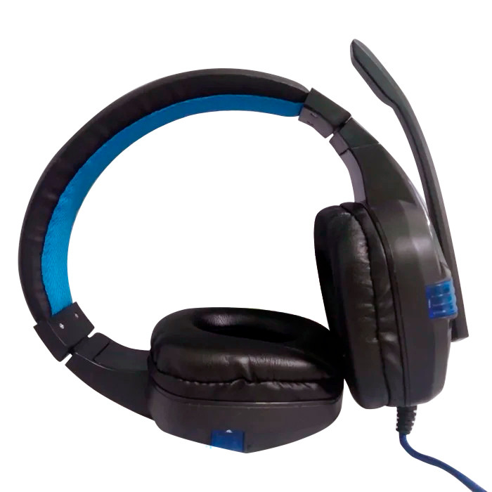 

Игровые проводные наушники SY850 с микрофоном ( Синие)