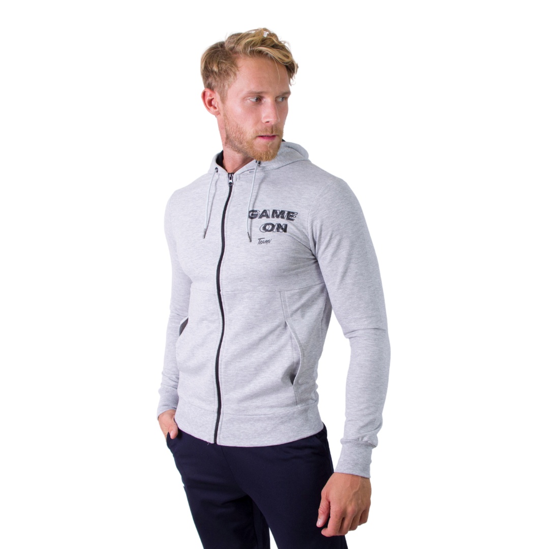 

Мужская спортивная кофта Teamv Sport Cut 2 Серая XXL