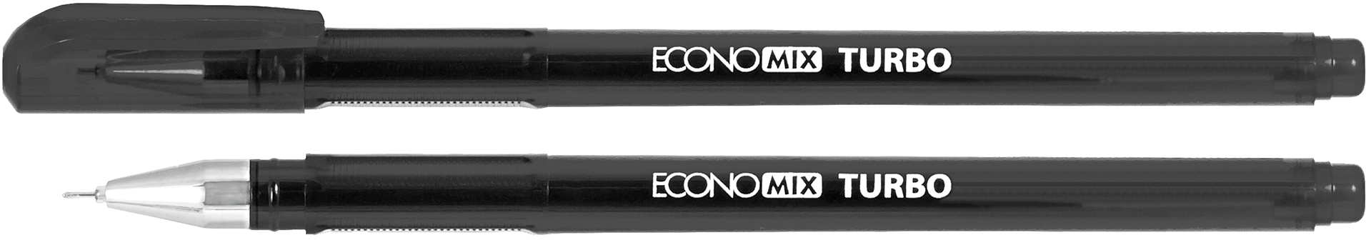 

Набор гелевых ручек Economix Turbo 0.5 мм Черный 12 шт (E11911-01)