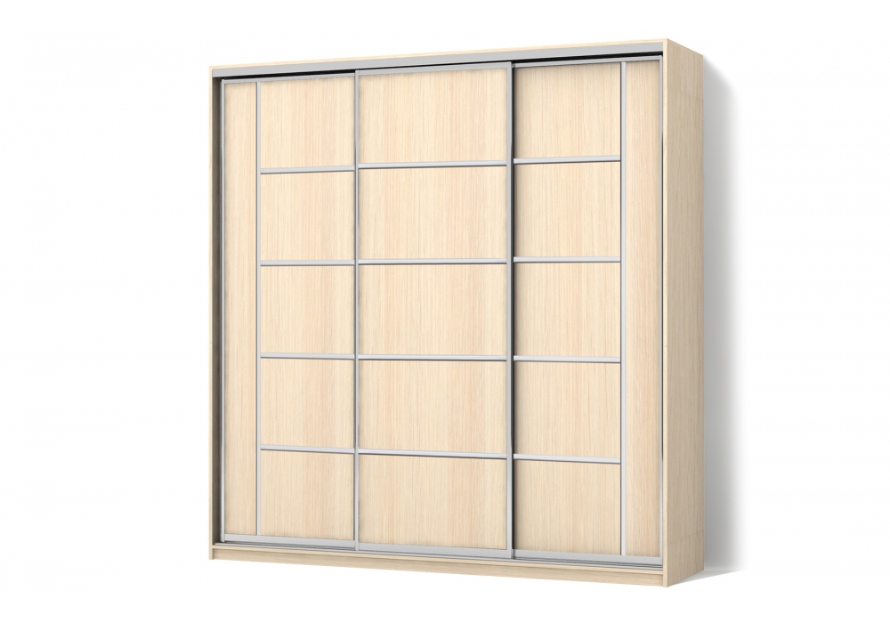 

Шкаф-купе Luxe 3 двери Комби/Комби/Комби рисунок 28-25-41 CLS - IV 210 x 210 x 60 см