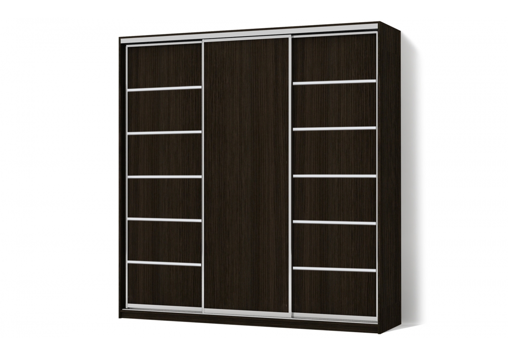 

Шкаф-купе Luxe 3 двери Комби/Комби/Комби рисунок 27-1-27 CLS - III 240 x 240 x 45 см