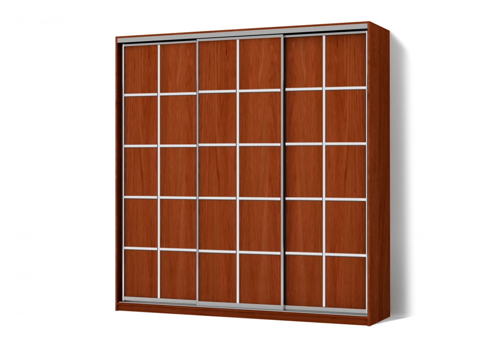 

Шкаф-купе Luxe 3 двери Комби/Комби/Комби рисунок 16-16-16 CLS - III 230 x 230 x 60 см