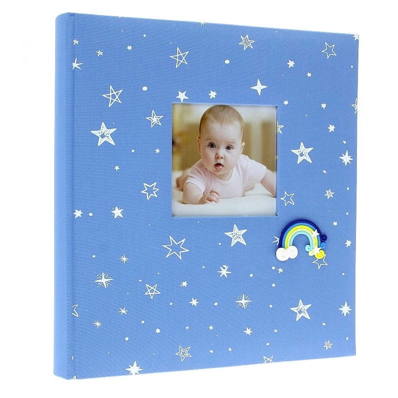 

Фотоальбом GEDEON 290x320 Трад.(60 сторінок) BABY RAINBOW blue