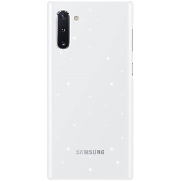 

Светодиодный чехол накладка Samsung Led Back Cover Galaxy Note 10 Galaxy Note 10 5G EF-KG970 white