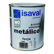 

Молотковая противокоррозионная эмаль ISAVAL Мартеле 1 л серебристо-серый