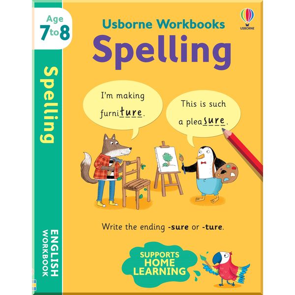 

Usborne Workbooks Spelling 7-8. Jane Bingham. ISBN:9781474991049