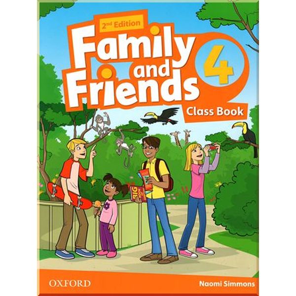 

Family and Friends 2nd Edition 4 Class Book. Naomi Simmons. ISBN:9780194808422