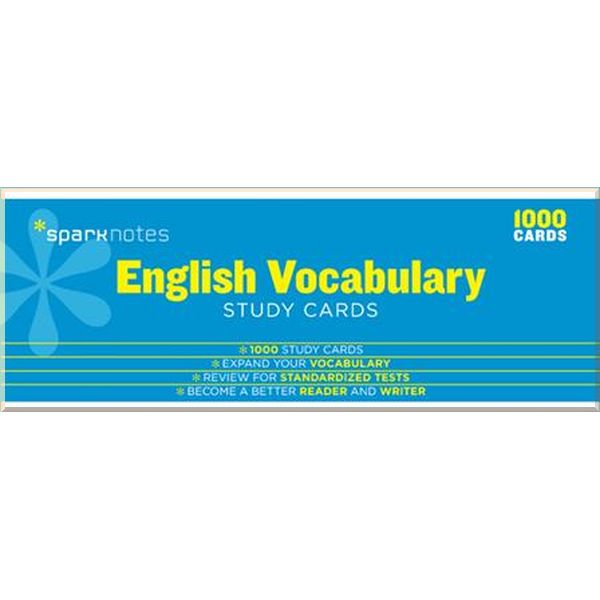 

English Vocabulary Study Cards. SparkNotes. ISBN:9781411469969