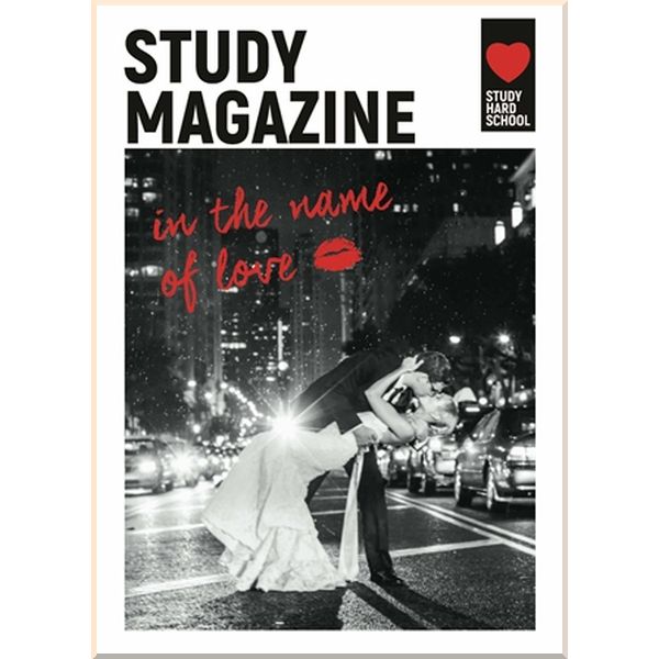 

Study Magazine: In the Name of Love. Study Hard Books. ISBN:2009837601150