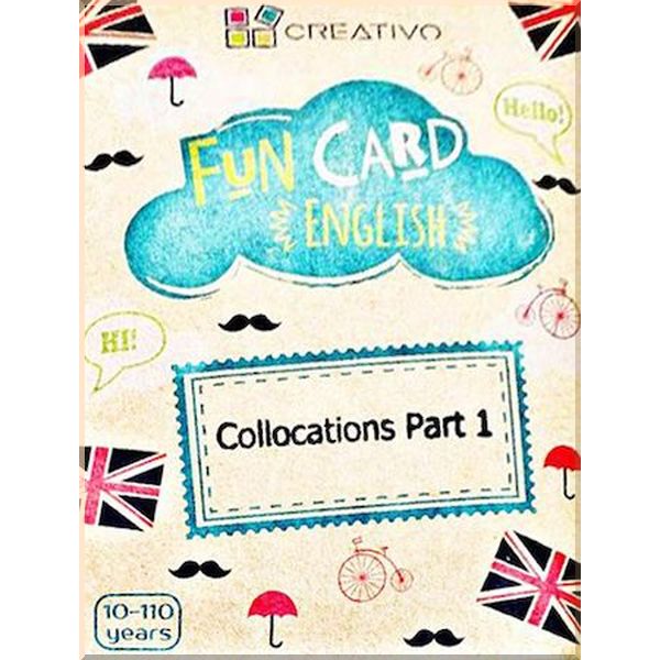 

Fun Card English: Collocations Part 1. CREATIVO. ISBN:9788366122734