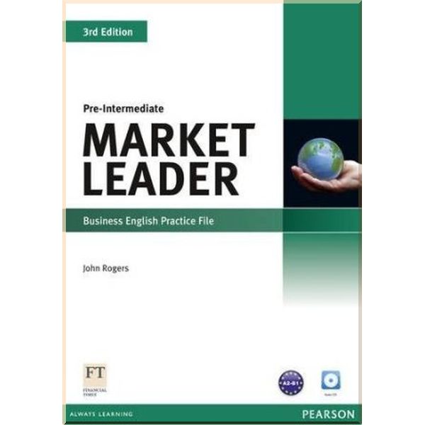 

Market Leader 3rd Edition Pre-Intermediate Practice File with CD. John Rogers. ISBN:9781408237083