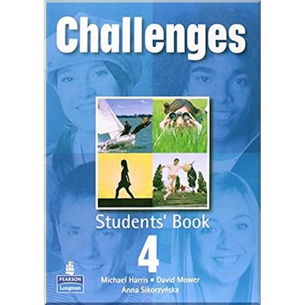 

Challenges 4 Student's Book. David Mower, Anna Sikorzynska. ISBN:9780582846784