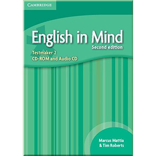 

English in Mind Second Edition 2 Testmaker CD-ROM/Audio CD. Tim Roberts, Marcus Mattia. ISBN:9780521136846