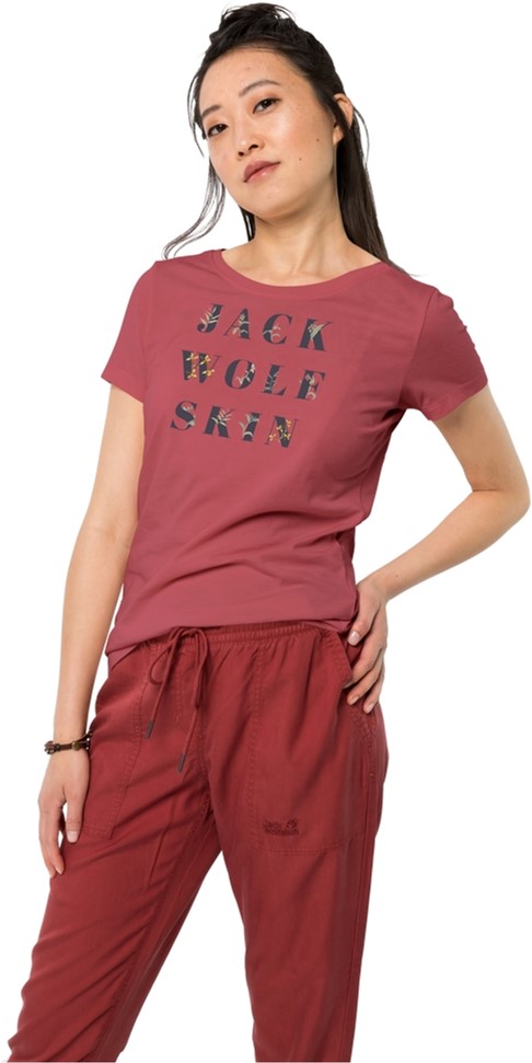 

Футболка Jack Wolfskin Flower Letter T W 1806921-3038 L