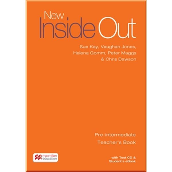 

New Inside Out Pre-Intermediate Teacher's Book with eBook Pack. Helena Gomm, Chris Dawson. ISBN:9781786327338