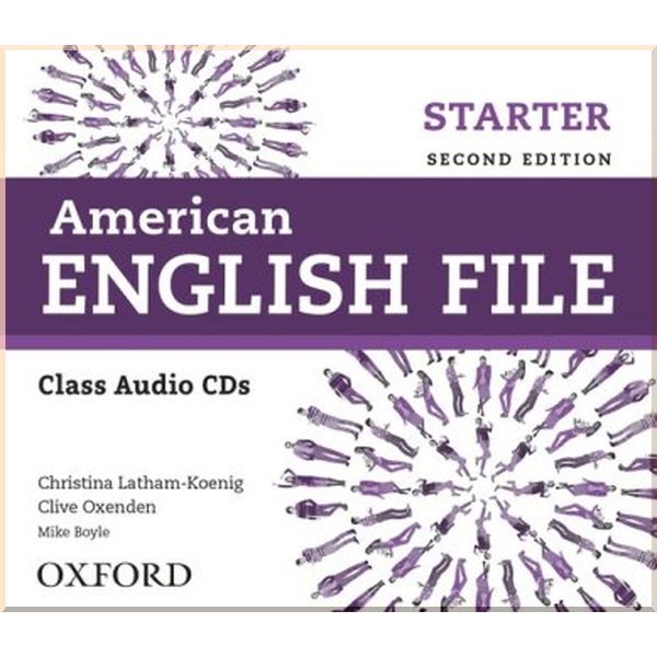 

American English File Second Edition Starter Class Audio CDs. Clive Oxenden, Christina Latham-Koenig. ISBN:9780194775601