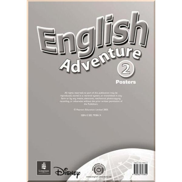 

English Adventure 2 Posters. Pearson. ISBN:9780582793842