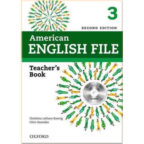 

American English File Second Edition 3 Teacher's Book with Testing Program CD-ROM. Clive Oxenden, Christina Latham-Koenig. ISBN:9780194776356