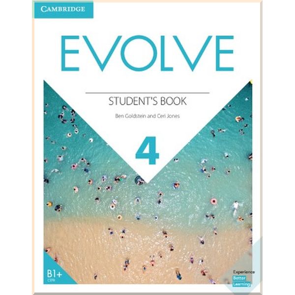 

Evolve 4 Student's Book. Ceri Jones, Ben Goldstein. ISBN:9781108405317