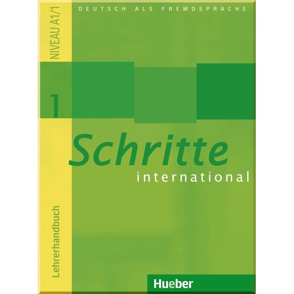 

Schritte international 1 Lehrerhandbuch. Isabel Kramer-Kienle, Petra Klimaszyk. ISBN:9783190218516