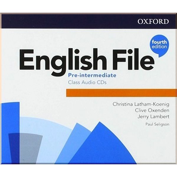 

English File Fourth Edition Pre-Intermediate Class Audio CDs. Clive Oxenden, Christina Latham-Koenig. ISBN:9780194036290