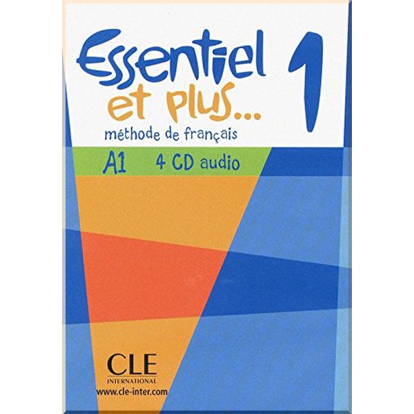 

Essentiel et plus... 1 — 4 CD audio. Cle International. ISBN:9782090321623